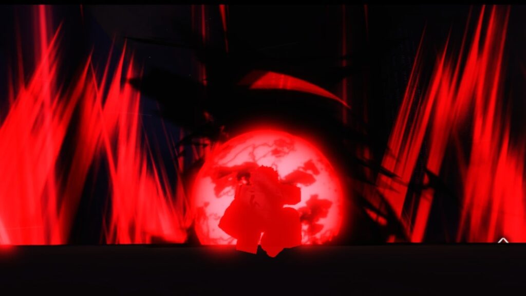 Feature image for our Jujutsu Infinite Domain Expansion tier list. It shows Sukuna surrounded with red energy as he activates his Domain Expansion.